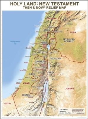 Holy Land New Testament (Wall Chart)