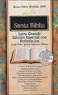 RVR 1960 Biblia Letra Grande Edición Especial con Referencia (Bonded Leather)