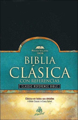 RV 1909 Biblia Clásica con Referencia, negro imitación piel (Imitation Leather)