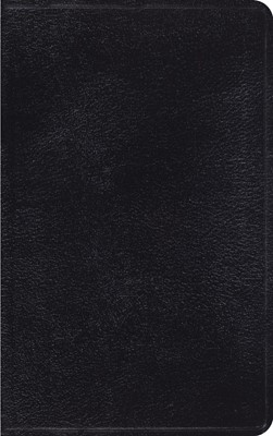 ESV Thinline Bible, Black (Genuine Leather)