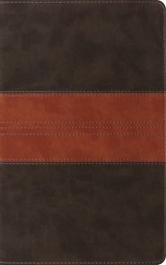 ESV Thinline Reference Bible TruTone, Forest/Tan (Imitation Leather)