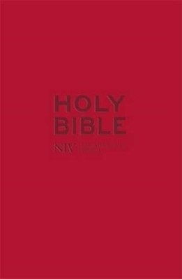 NIV Pocket Red Soft-Tone Bible With Zip (Flexiback)