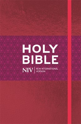 NIV Ruby Thinline Cloth Bible (Hard Cover)