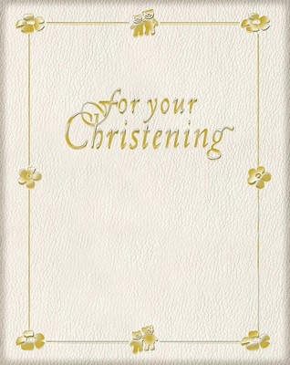 For Your Christening (Hard Cover)