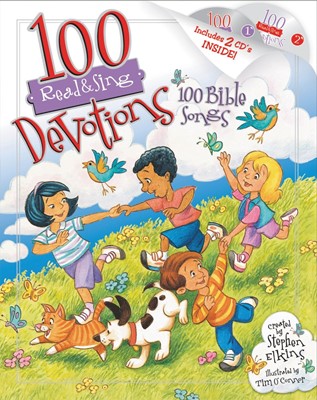 100 Devotions, 100 Bible Songs (Hard Cover)