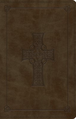 ESV Large Print Value Thinline Bible, Trutone, Olive (Imitation Leather)