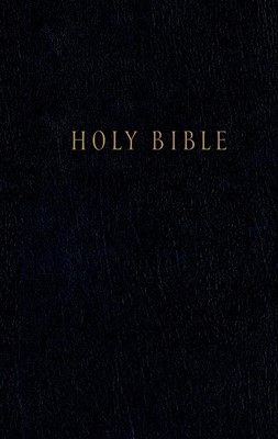 NLT Pew Bible, Black (Hard Cover)