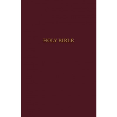 KJV Gift And Award Bible, Burgundy, Red Letter Ed. (Imitation Leather)