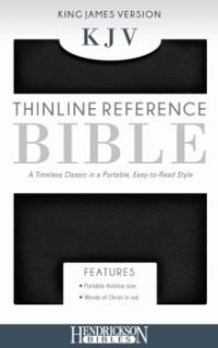 KJV Thinline Reference Bible (Leather Binding)