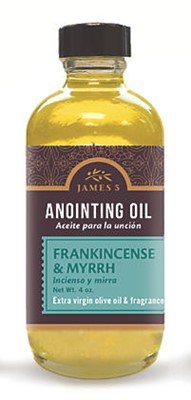 Anointing Oil Frankincense And Myrrh 4oz Refill (General Merchandise)