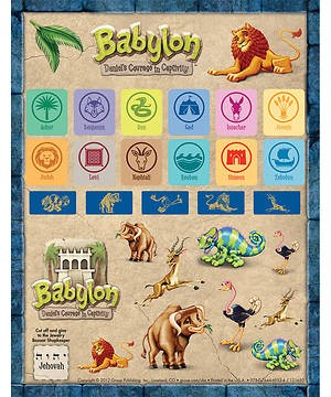 VBS Babylon Sticker Sheets (Pack of 10 Sheets) (Stickers)