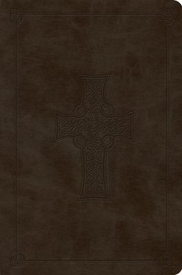 ESV Value Compact Bible, Trutone, Olive, Celtic Cross Design (Imitation Leather)