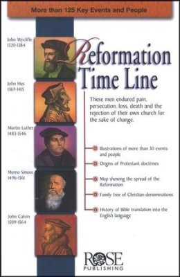 Reformation Time Line (Individual pamphlet) (Pamphlet)
