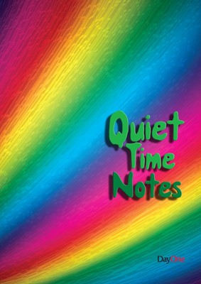 Quiet Time Notes: Rainbow (Spiral Bound)