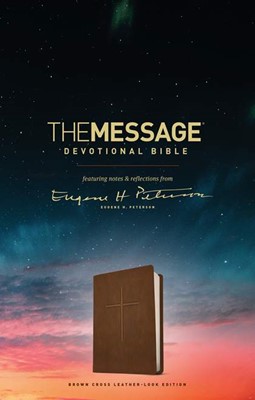 The Message Devotional Bible (Imitation Leather)