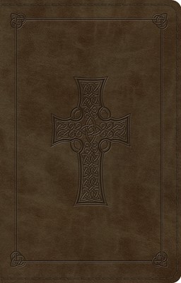 ESV Large Print Thinline Reference Bible TruTone, Olive (Imitation Leather)