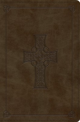 ESV Compact Bible (TruTone, Olive, Celtic Cross Design) (Imitation Leather)