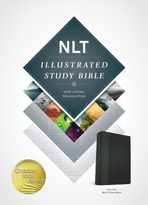NLT Illustrated Study Bible Tutone Black/Onyx (Imitation Leather)