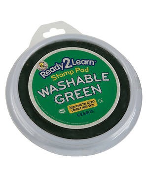 VBS Large Round Stamp Pad Green (General Merchandise)