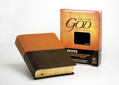 The NLT Discover God Study Bible (Imitation Leather)