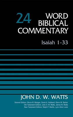 Isaiah 1-33, Volume 24 (Hard Cover)