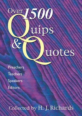 Over 1500 Quips and Quotes (Paperback)