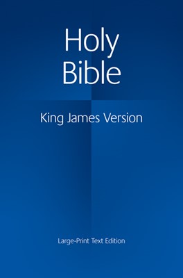 KJV Large Print Text Bible (Hard Cover)