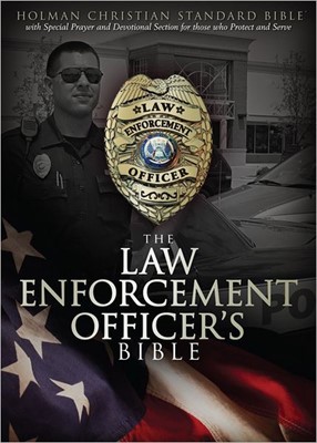 HCSB Law Enforcement Officer’s Bible, Black Leathertouch (Imitation Leather)