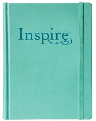 NLT Inspire Bible Aquamarine (Hard Cover)