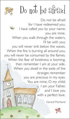 Do Not Be Afraid Prayer Cards (Miscellaneous Print)