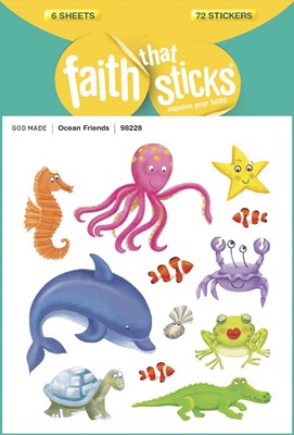 Ocean Friends - Faith That Sticks Stickers (Stickers)