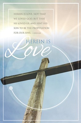 Herein Is Love Bulletin (Pack of 100) (Bulletin)