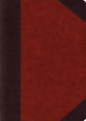 ESV Study Bible, Large Print TruTone, Brown/Cordovan (Imitation Leather)