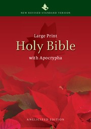 NRSV Large-Print Text Bible with Apocrypha, NR690:TA (Hard Cover)