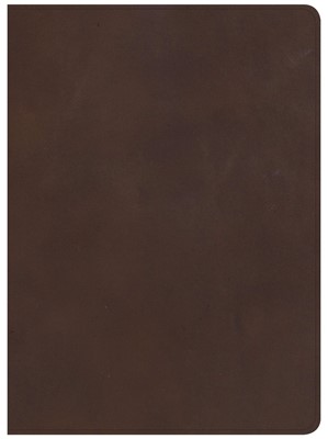 CSB Worldview Study Bible, Brown Genuine Leather (Leather Binding)