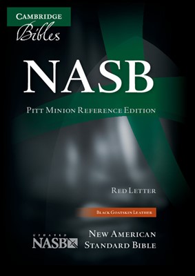 NASB Pitt Minion Reference Bible, Black Goatskin Leather (Leather Binding)