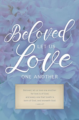 Let Us Love One Another Bulletin (Pack of 100) (Bulletin)