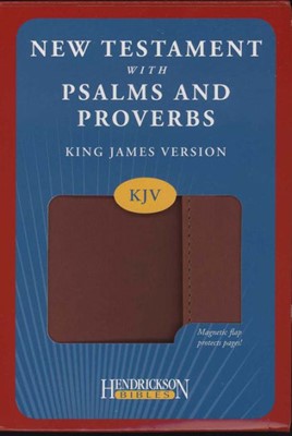 KJV New Testament with Psalms & Proverbs Magnetic Flap (Imitation Leather)