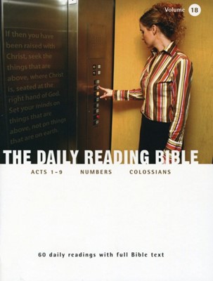 The Daily Reading Bible Volume 18 (Paperback)