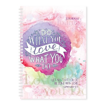 Soft Cover Journal Do What You Love (Notebook / Blank Book)