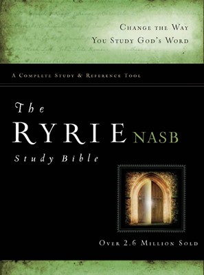 The NAS Ryrie Study Bible Hardback Red Letter Indexed (Hard Cover)