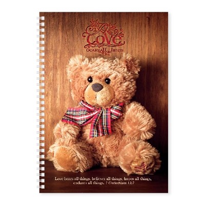 Soft Cover Journal Love Bears All Things (Notebook / Blank Book)