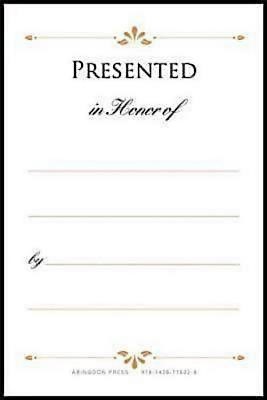 Presented in Honor of Bookplates (Pkg of 48) (Miscellaneous Print)