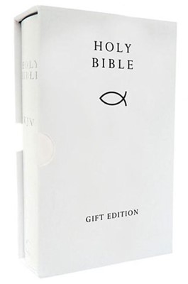 KJV Standard Gift Bible, White (Imitation Leather)