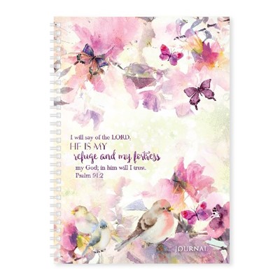 Soft Cover Journal Psalm 91:2. (Notebook / Blank Book)