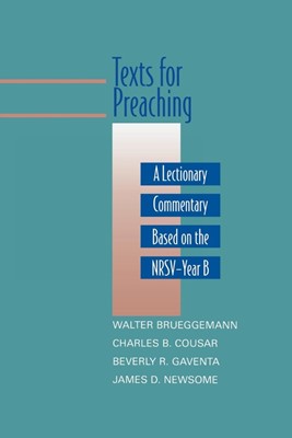 Texts for Preaching - Year B (Paperback)