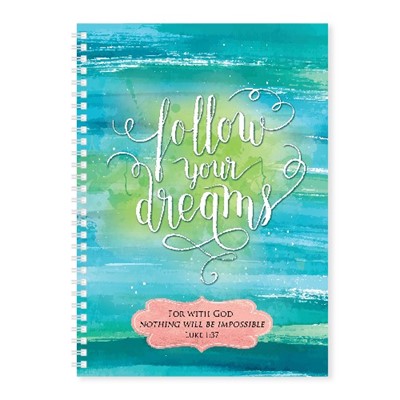 Soft Cover Journal Follow Your Dreams (Notebook / Blank Book)
