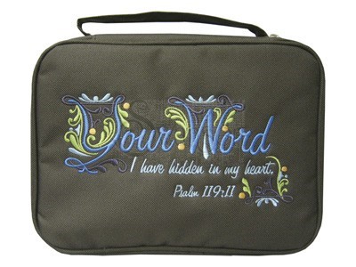 Bible Cover Your Word Med