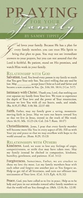 Praying for Your Family (pack of 50) (Multiple Copy Pack)