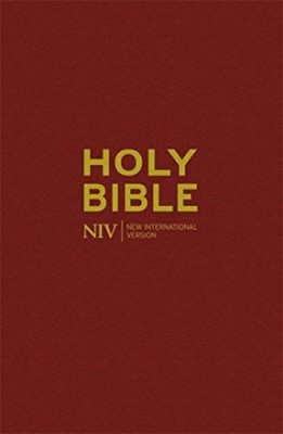 NIV Popular Burgundy Hardback Bible (20 Copy Pack) (Hard Cover)